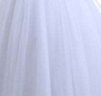 Retro round neck sexy little tail bridal wedding dress