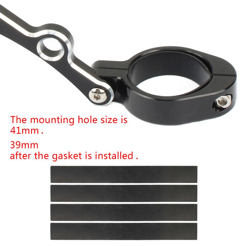 Motorcycle modified headlight bracket