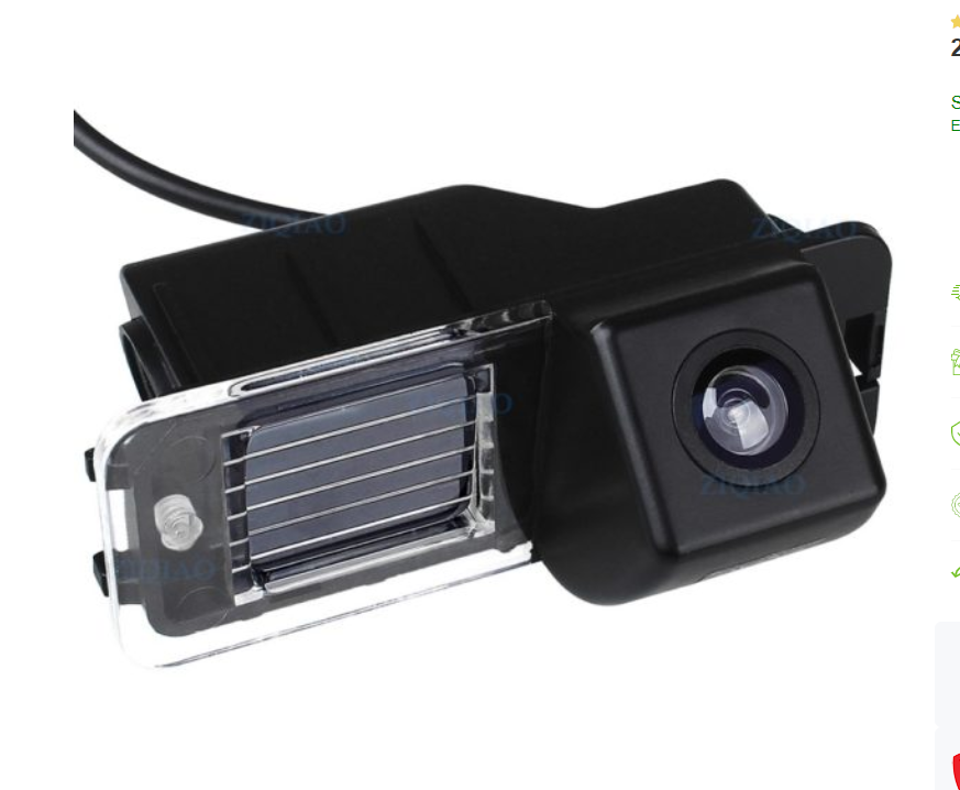 HD Rear Vision System Night Vision CCD