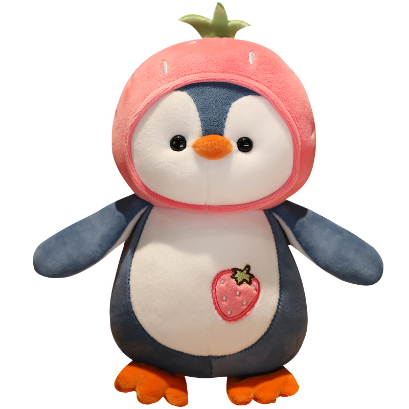 Fruit Penguin Big Pillow Cute Doll