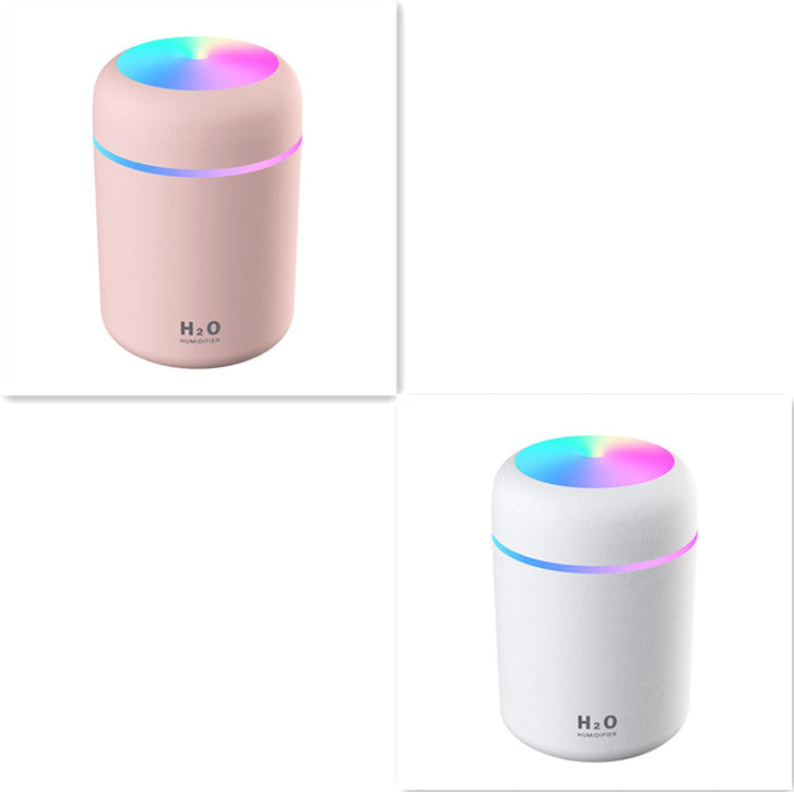 Portable USB Car Air Purifying Humidifier Colorful Cup