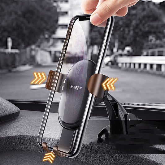 Magic Clip Suction Cup Gravity Car Bracket Air Outlet Car Navigation Bracket