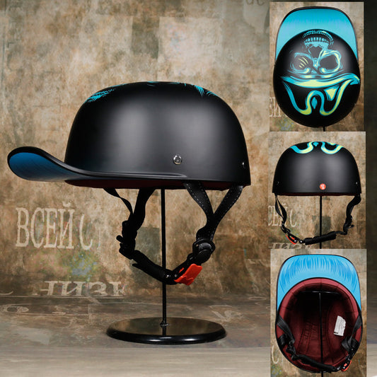 Motor Car Half Helmet Scooter Scoop Helmet Cap Helmet