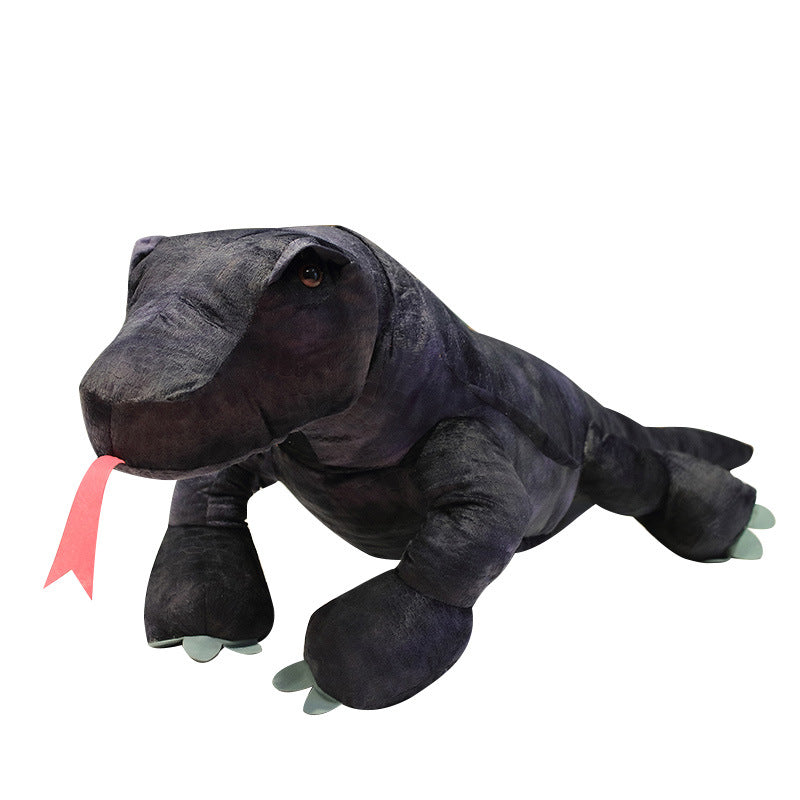 Simulated Animal Komodo Dragon Monitor Lizard Dinosaur Plush Toy Doll