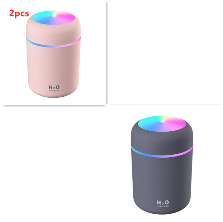 Portable USB Car Air Purifying Humidifier Colorful Cup