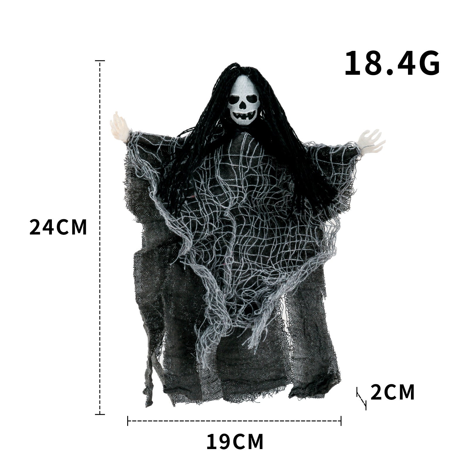 New Halloween Decorative Skull Clothes Pendant