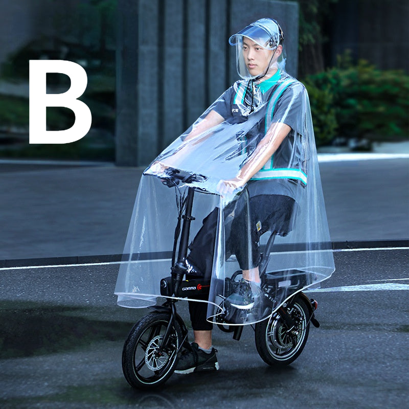 Transparent Long Single Raincoat Rainproof Poncho