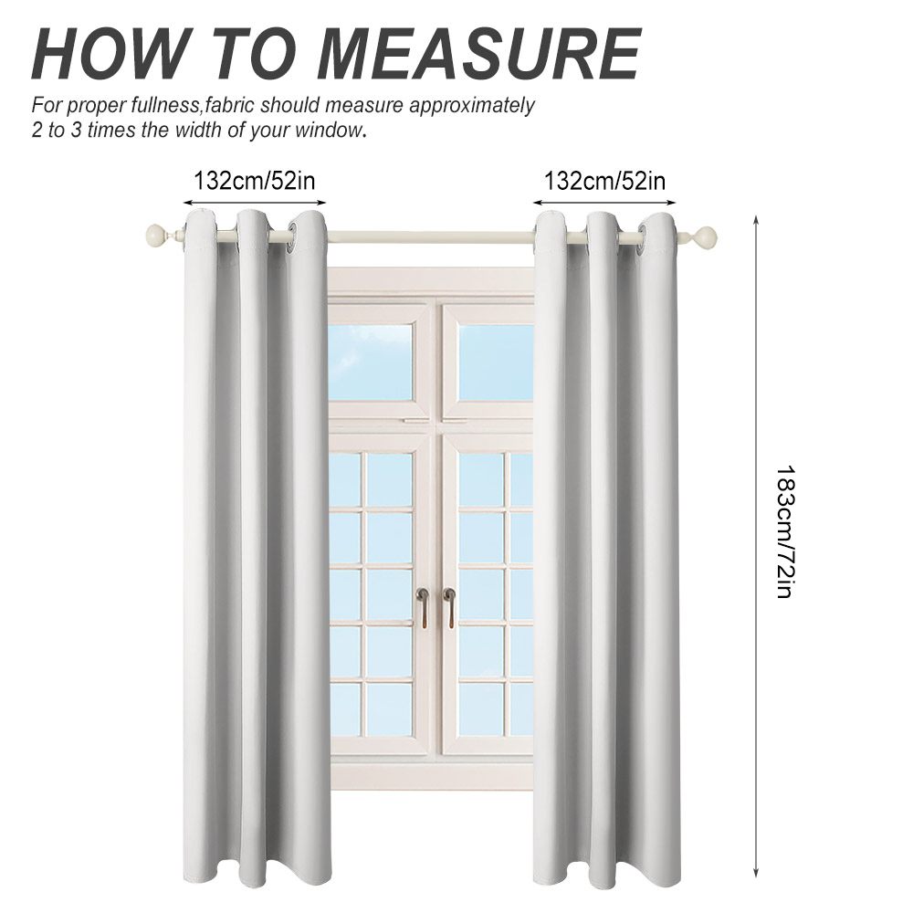 Two Pieces Curtains