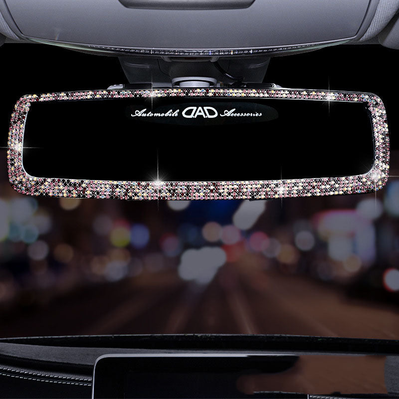 HD Interior Rearview Mirror Decoration