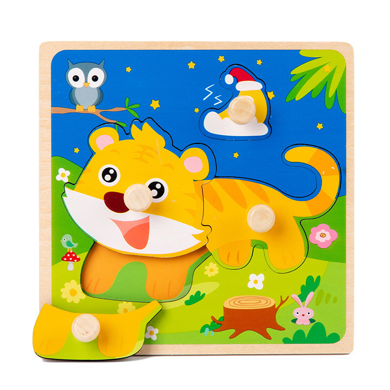 ZYL01 cartoons, cartoons, cartoons, cartoons, cartoons, and children's wooden puzzle toys 0.2