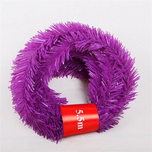 Christmas Rattan Straw Ribbon Festive Event Decoration