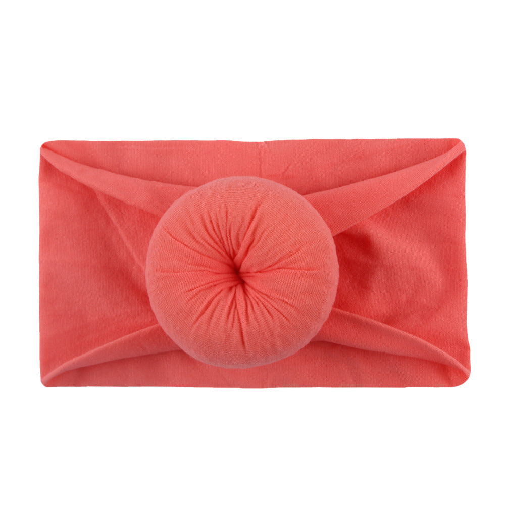 Baby Nylon Children's Soft Ball Stockings Wide Hair Band Turban - globaltradeleader