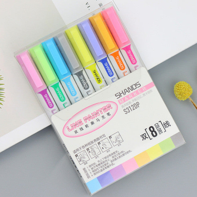 Flash Color Line Painter Pen