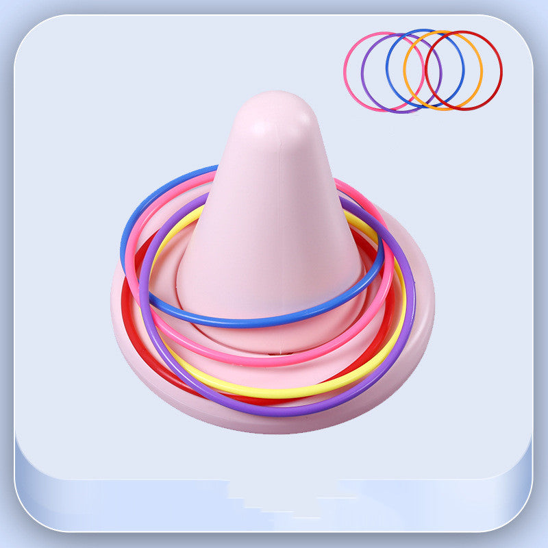 Children Balance Training Sensory Integration Toy Throwing Ring Funny Game Balance Perception Kids Teaching Aid
