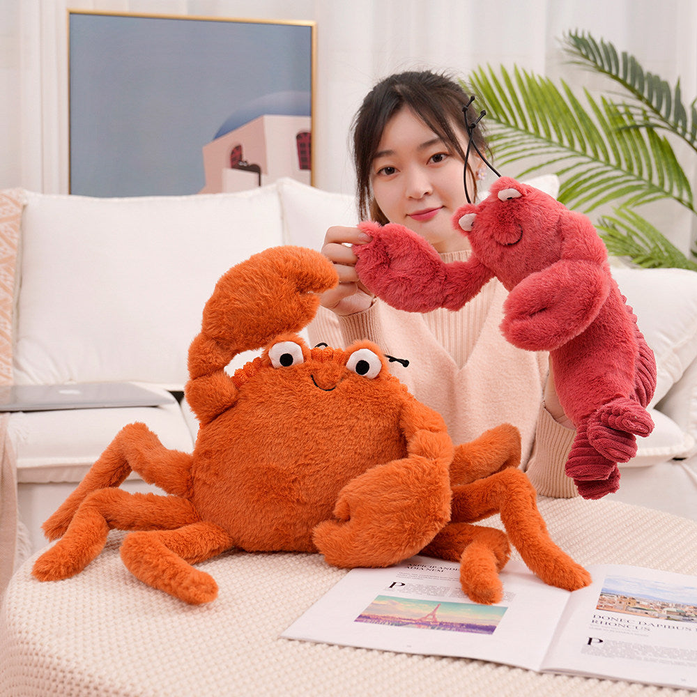 Simulation Crab Lobster Doll Plush Toy