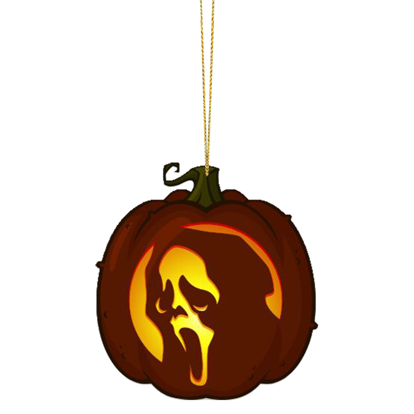 Halloween Pumpkin Car Pendant Acrylic Flat Ornament