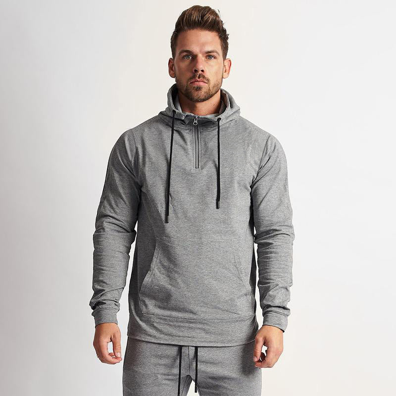 Fall/Winter Trend Hooded Sweater Men's Suit