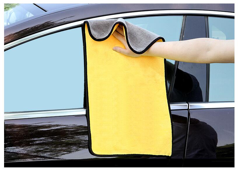 Car wash towel cleaning cloth special towel not lint car glass absorbent rag non-deer skin towel thickening without leaving marks