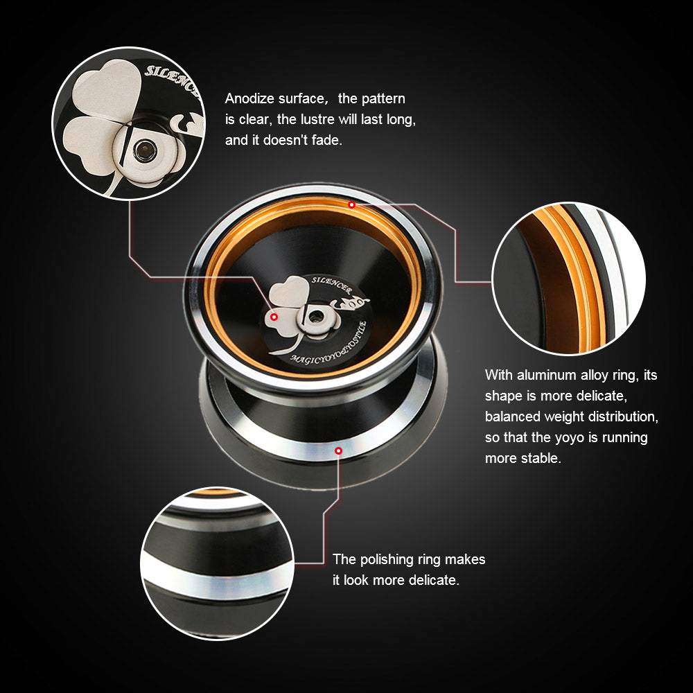 High-end Metal Ring Yo-yo Alloy For Competition