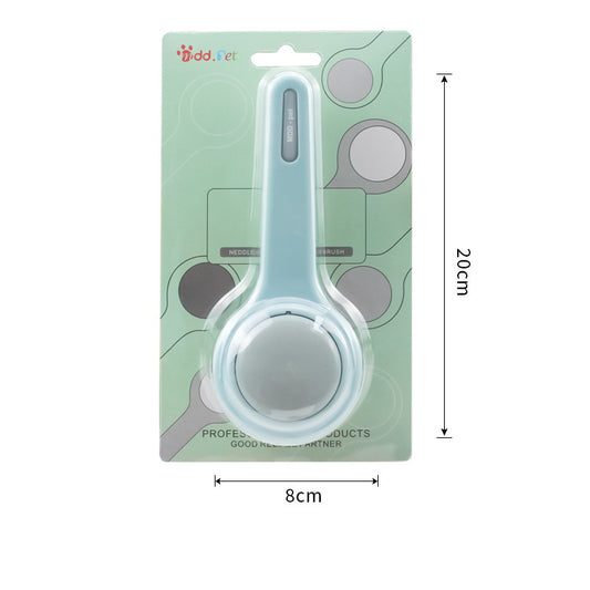 Contrasting Color Pet One Key Hair Removal Dog Comb