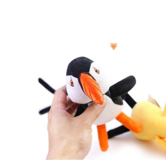 Plush Dog Training Pet Toy Puffin Duck