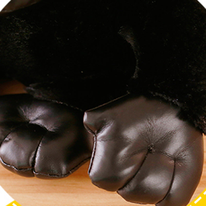 Simulation Black King Kong Doll Gorilla Plush Toy