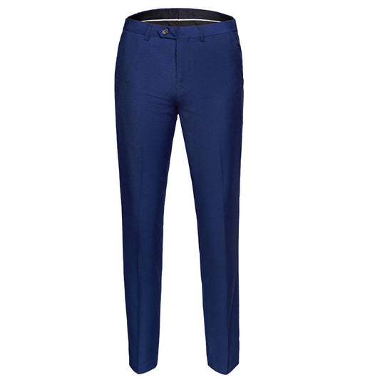 Men's Business Casual Solid Color Pants