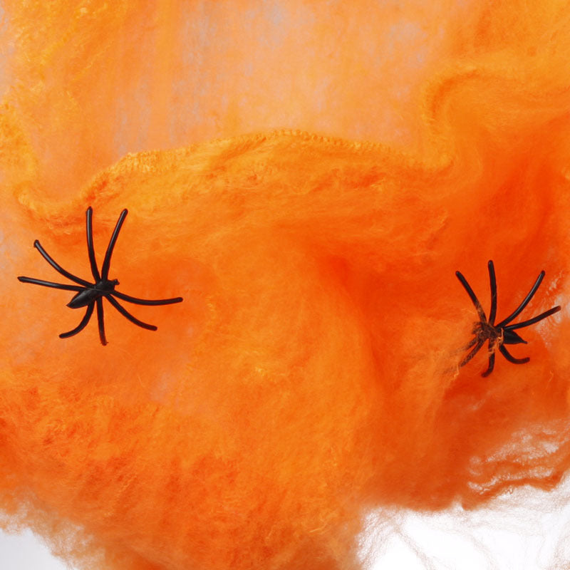 New Halloween Spider Cotton Accessories Haunted House Horror Decoration