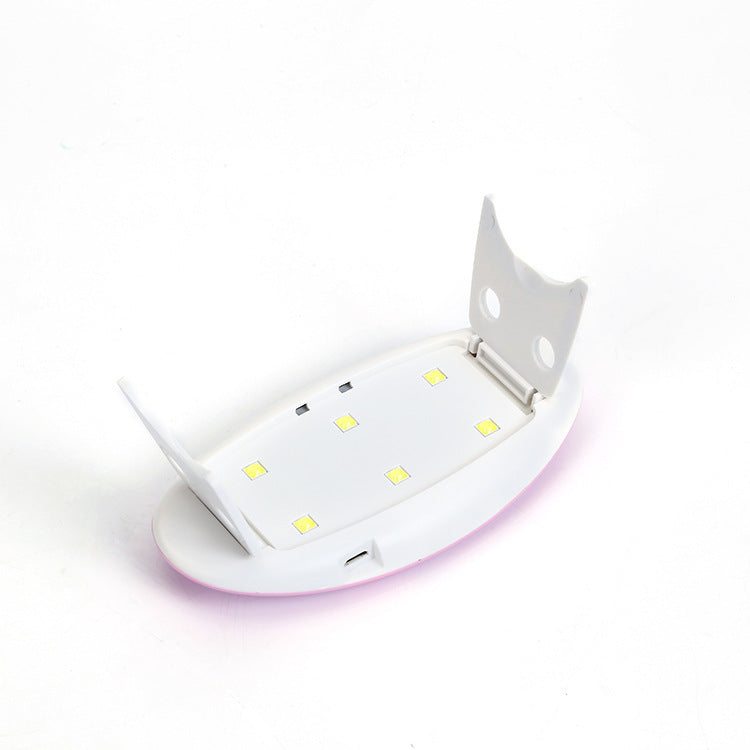 Mini portable led mouse nail light