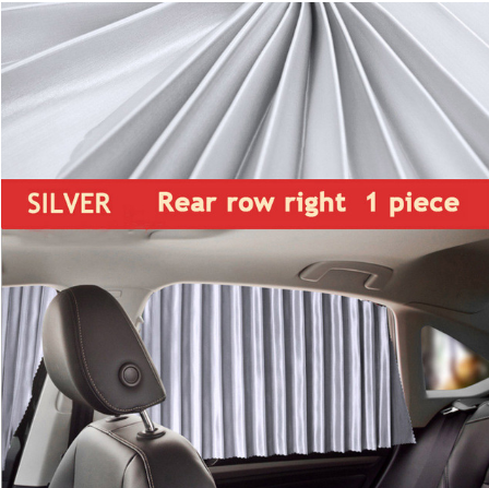 Magnetic Car Curtains Window Shade for Side Windows Baby Sun Shade Protection Adjustable Foldable Car Accessories