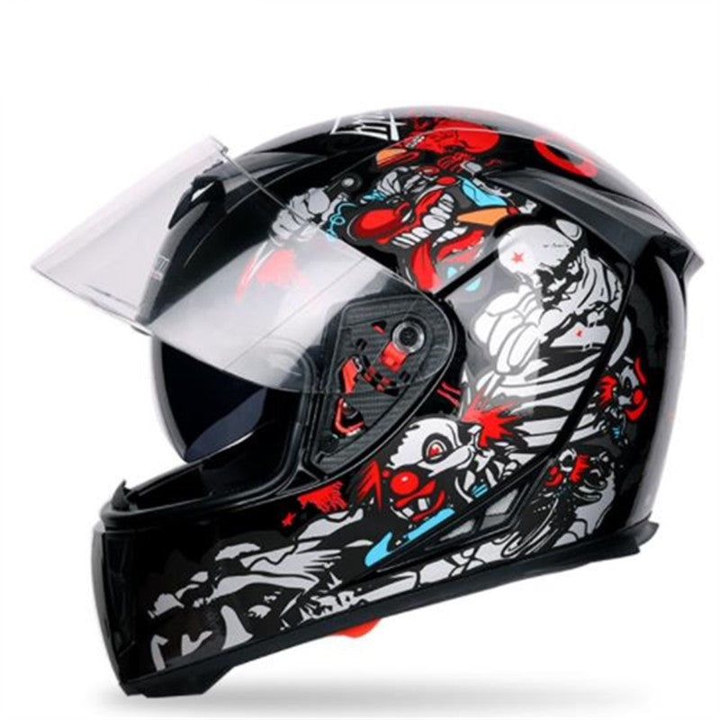 Jetco winter two lens full cover motorcycle