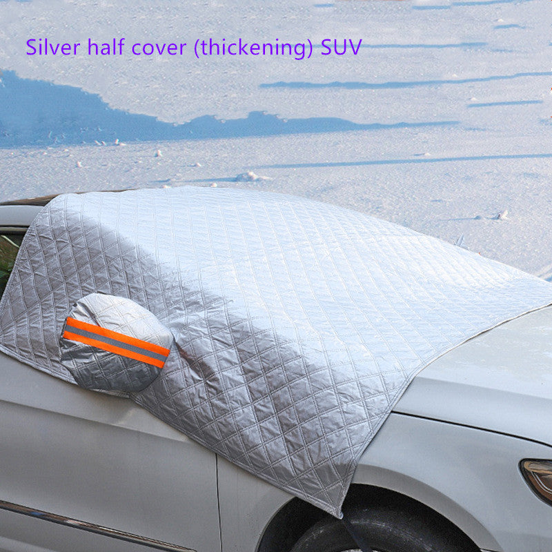 Silver Coating Windshield Visor Cover Auto Anti Snow Sunshade Window Sunshade Outdoor Exterior Taff Accessories Outdoors