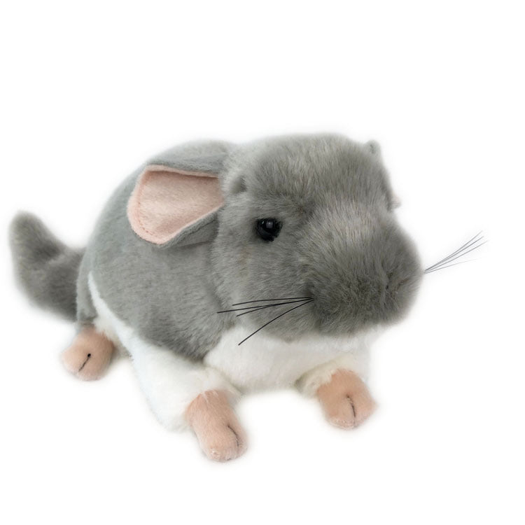 Simulated Animal Chinchilla Plush Toy Realistic Ornament