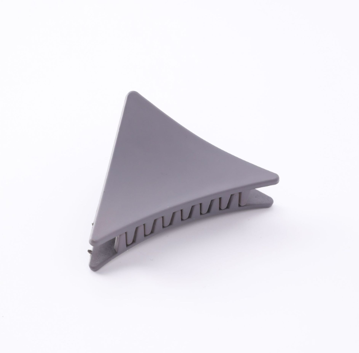 Medium wild color matte triangle hair clip Korean version of