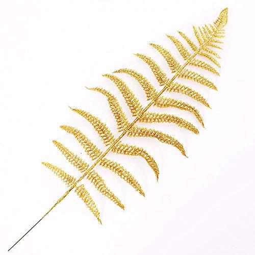 Christmas Tree Decoration Gold LeavesGolden Powder Olive Branch