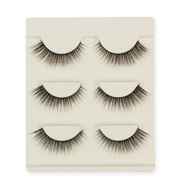 Compatible with Apple, 3 pair false eyelashes mink hair lashes Slim