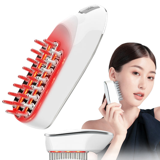 Head LED Red Light Scalp Massage Electric Comb