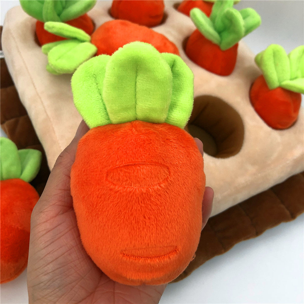 Pulled Radish Plush Toy Pet Chewing Doll