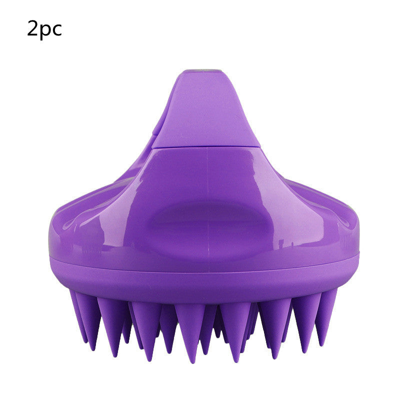 Silicone Shampoo Brush Scalp Massage Comb