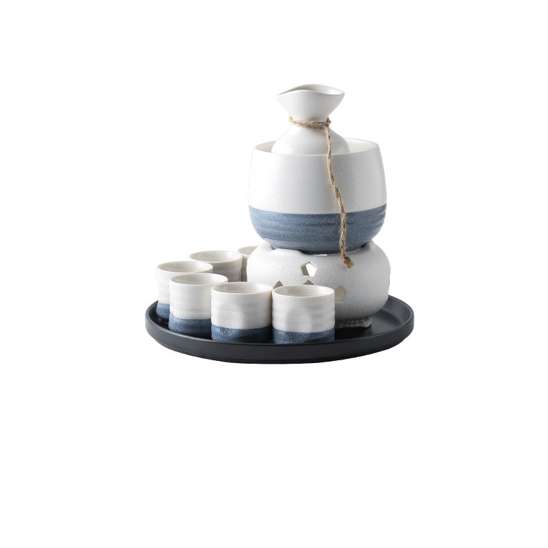 Household Japanese Style Ceramic Wine Set