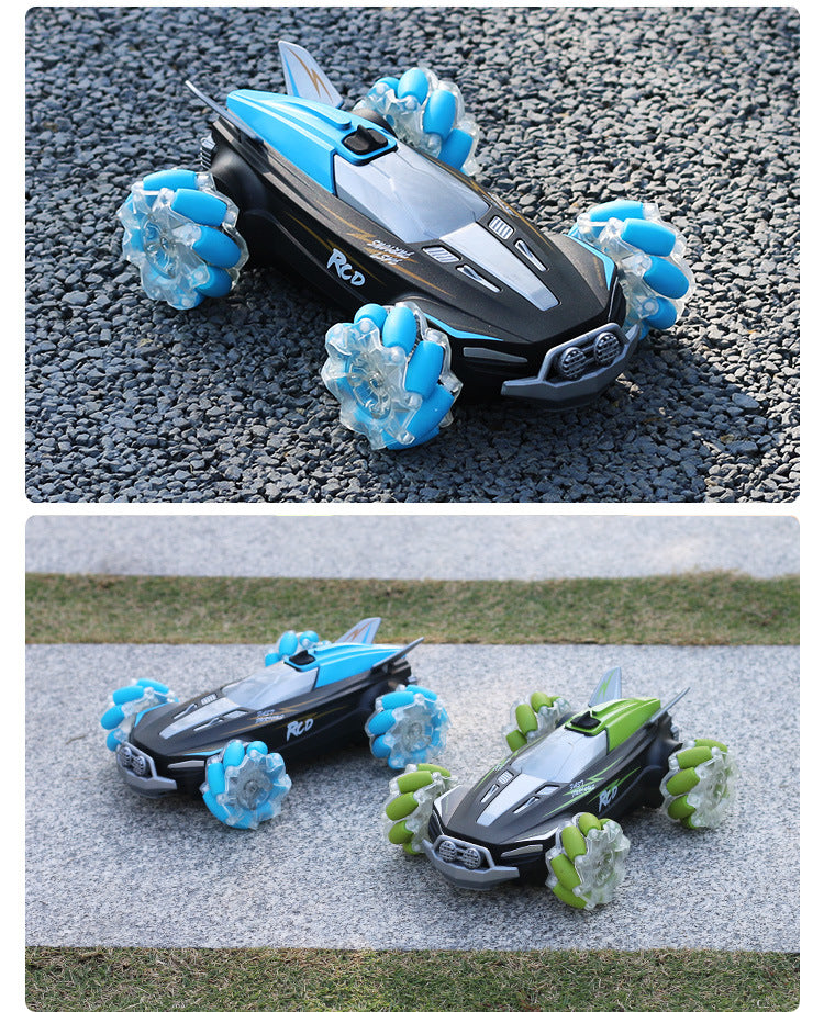 Spray Lights Stunt Remote Control Car Four-wheel Drive