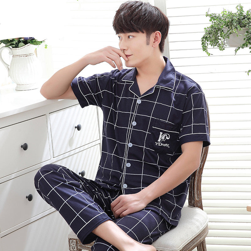 Men's cotton pajamas