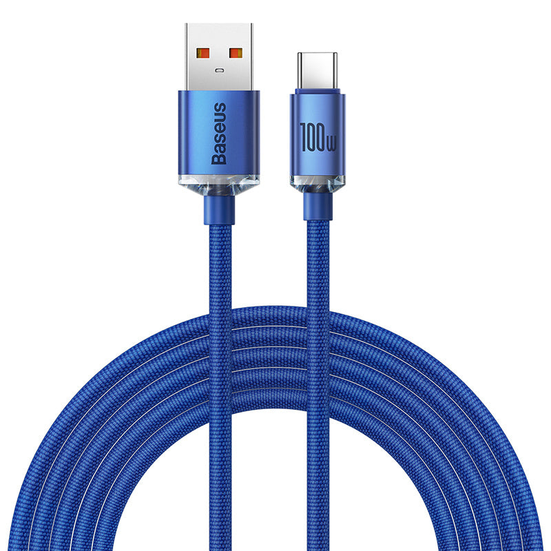 Crystal Shine Series Fast Charging Data Cable USB To Type C