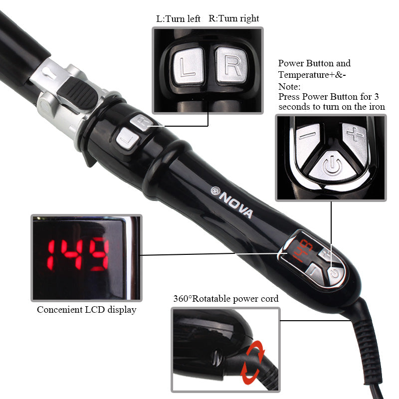 Automatic Curling Iron Female Straight-rolling Dual-use Electricity