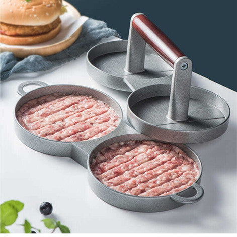 Round Burger Press Aluminum Alloy Burger Meat Beef Barbecue