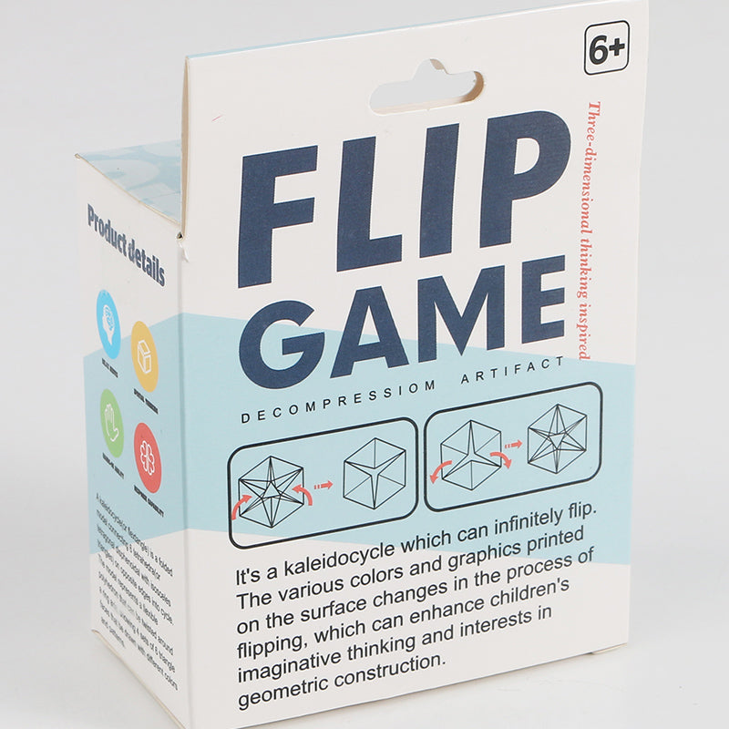 Decompression Irregular Infinite Flip Magnetic Puzzle Cube Toy
