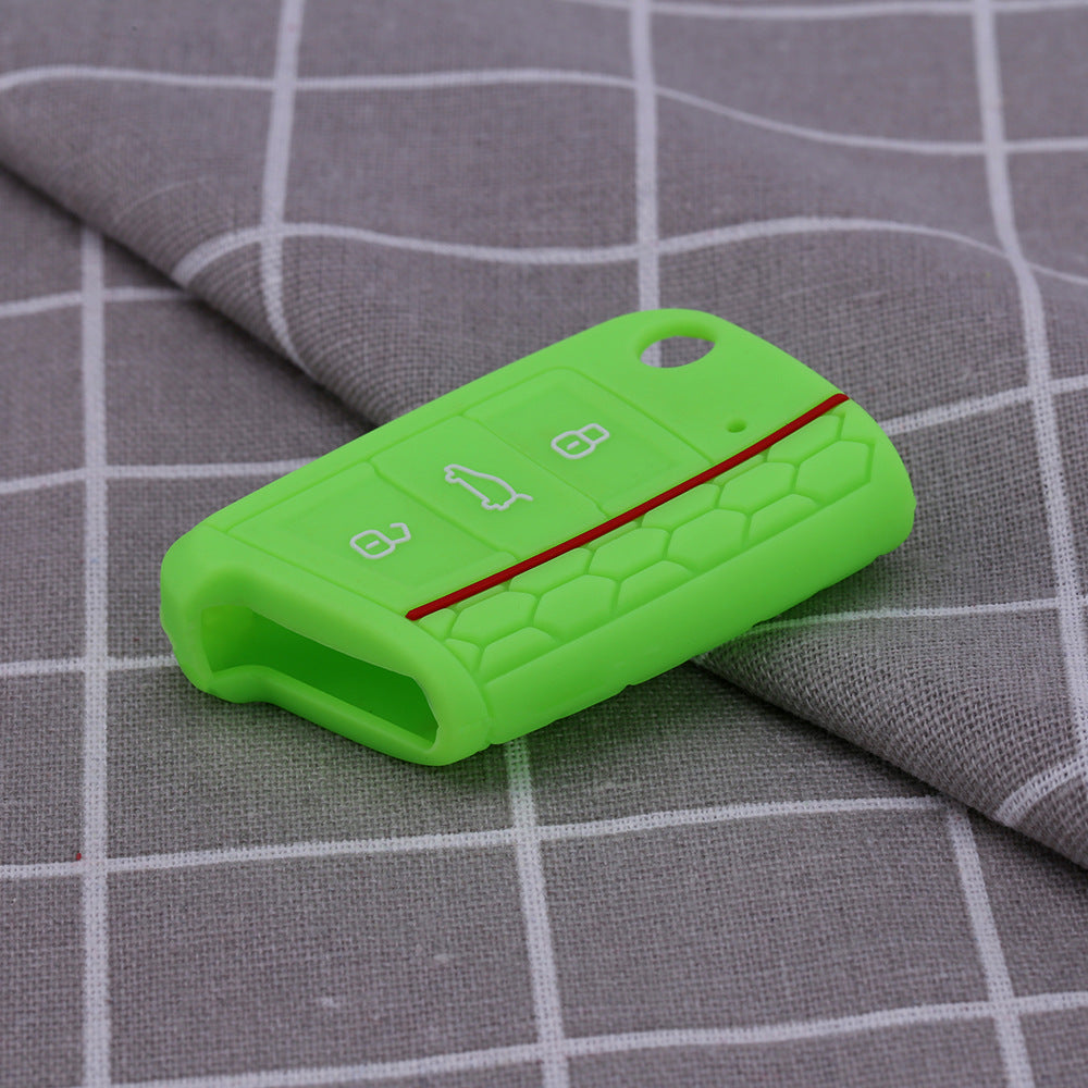 Brand New Color Silicone Key Case Car Key Case