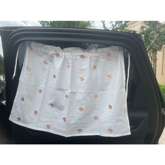 Embroidered Sun-blocking And Heat-insulating Cotton Curtains