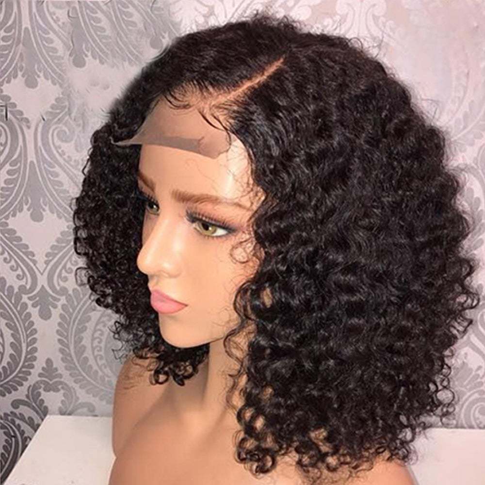 Short curly hair synthetic headgear