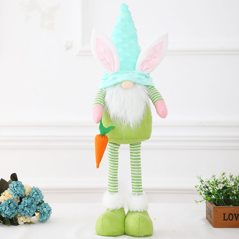 Easter Forester Standing Posture Telescopic Standing Posture Large Decoration